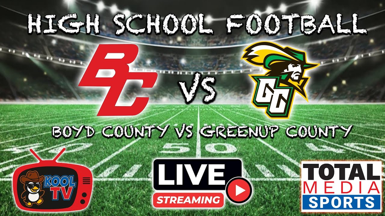 Boyd Co vs Greenup Co Football | KHSAA Football | LIVE | Kool TV | 10/3/25
