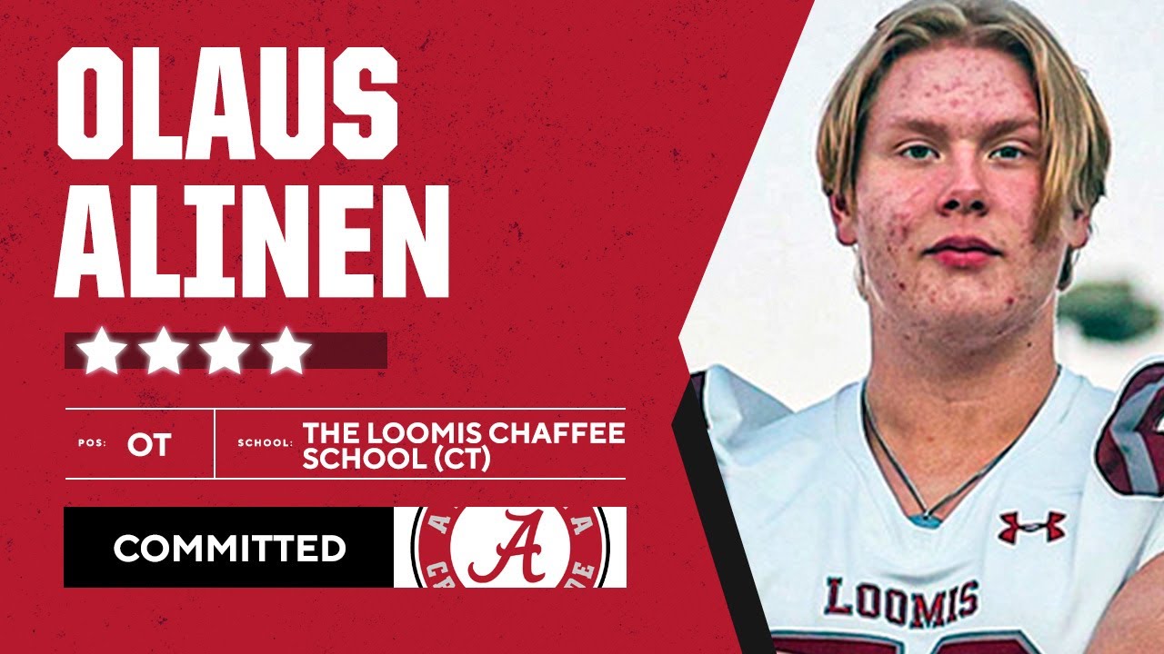 4-star OT Olaus Alinen COMMITS to Alabama [REVEAL + ANALYSIS] | CBS Sports HQ
