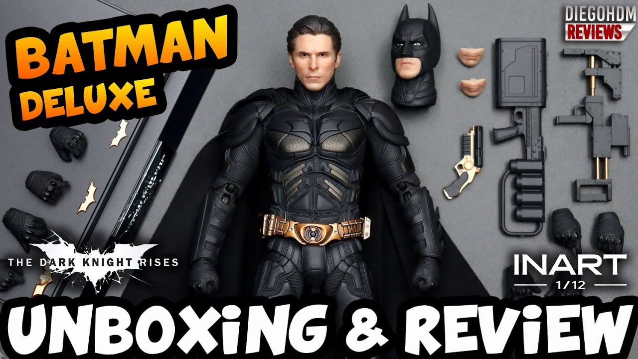 BATMAN ABSURDO! INART 1/12 The Dark Knight Rises Unboxing & Review