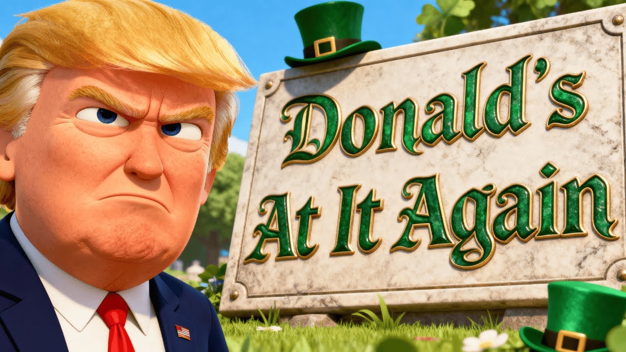Donald Trump At It Again 😂  Funny Irish Parody Song