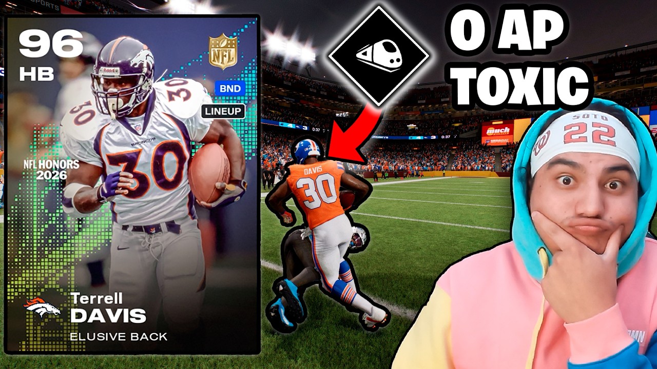 TERRELL DAVIS GETS THE BEST X FACTOR FOR 0 AP...