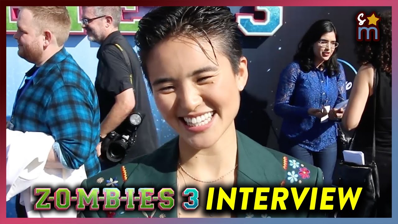 TERRY HU Talks ZOMBIES 3, A-Spen, Bloopers & Representation at Zombies 3 Premiere