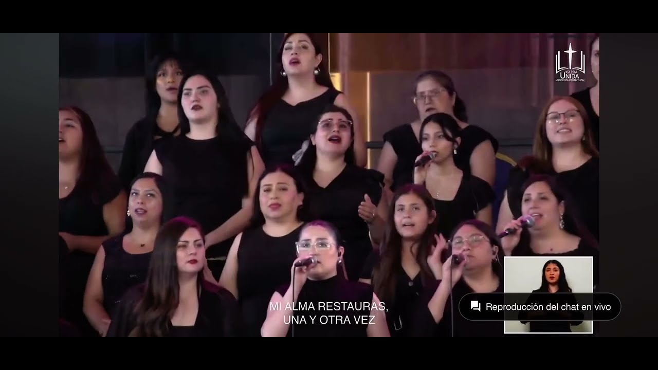 Estar contigo Coro Nacional - Iglesia Unida Metodista Pentecostal asamblea 2025