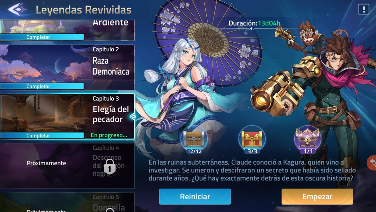 LEYENDAS REVIVIDAS (CAPÍTULO 3) MLA