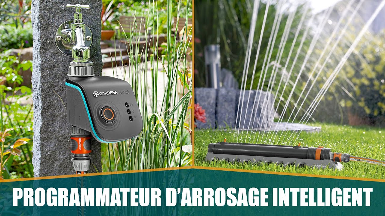 LE MEILLEUR PROGRAMMATEUR D’ARROSAGE INTELLIGENT - Gardena smart Water Control
