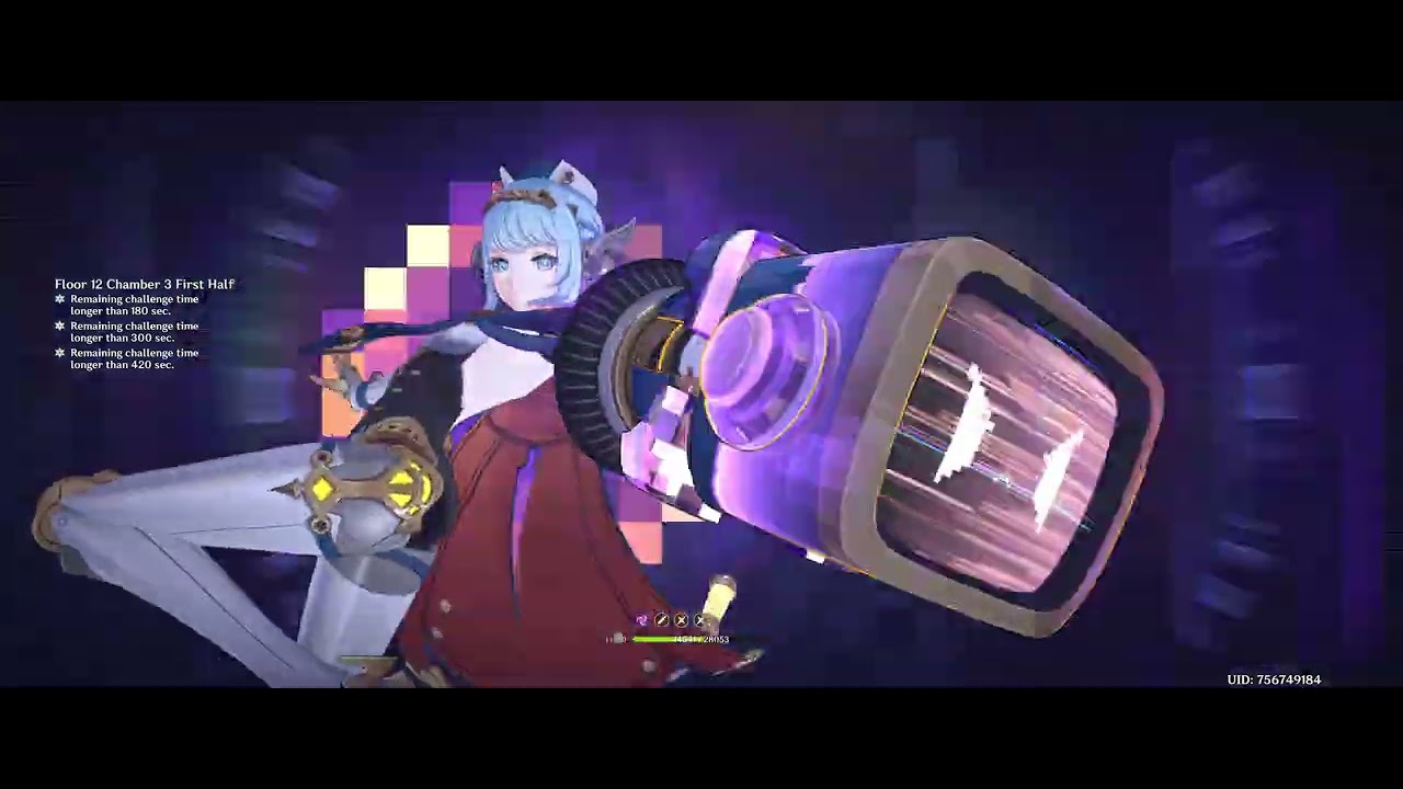 Genshin Abyss - 6.3 - Neuvilette Lunar Charge / Zibai Lunar Crystallize