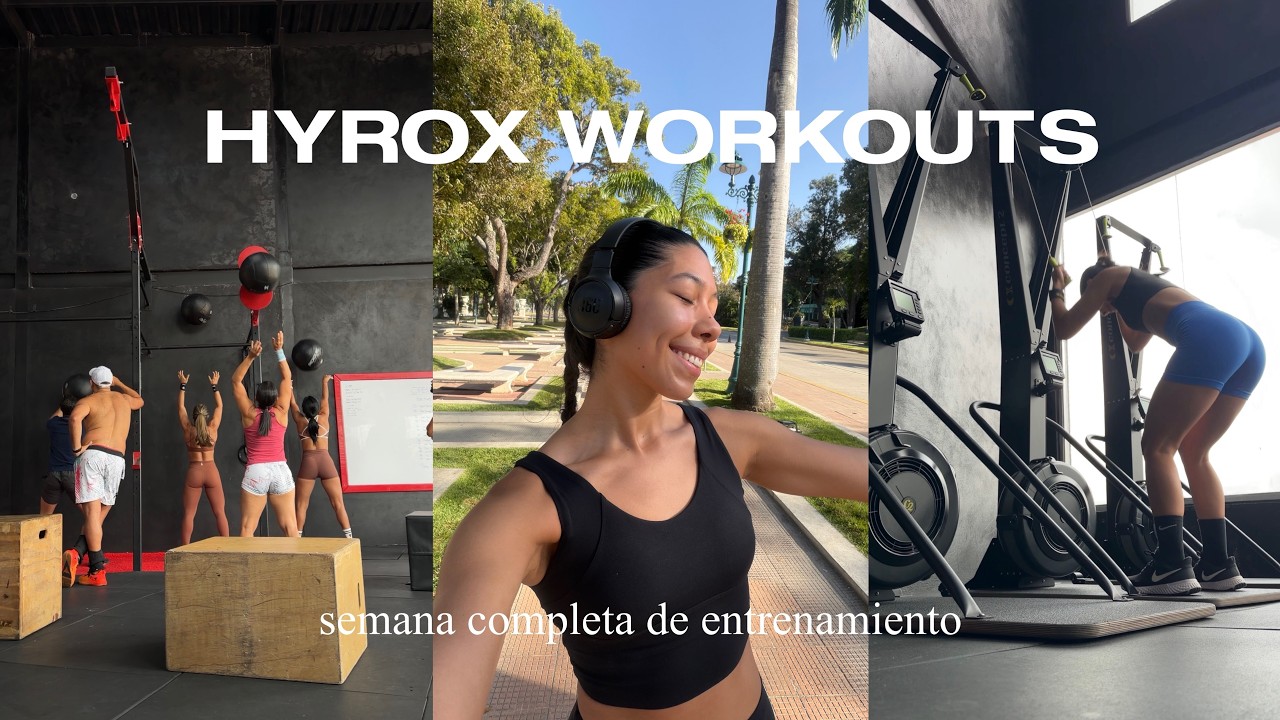 Tus primeros pasos para HYROX | Semana de entrenamiento como PRINCIPIANTE