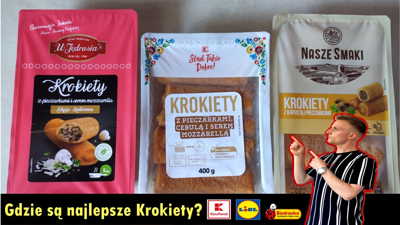 TEST Krokietów ❗ Krokiet z Biedronki 🐞 Lidla 🏛 czy może Kauflanda 🟥? / DM Cooking