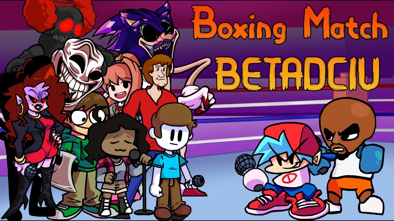 Boxing Match But Every Turn A Different Cover Is Used - FNF Matt BETADCIU