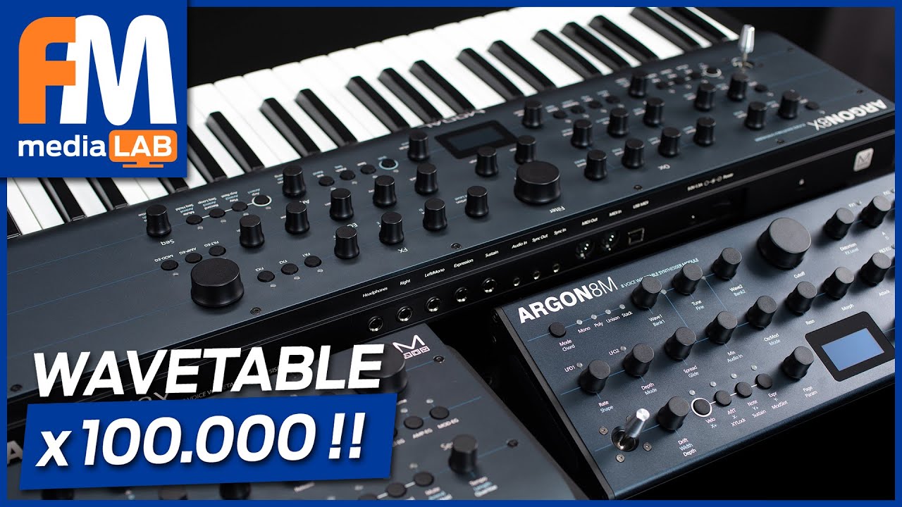 ARGON8 SERIES Modal Electronics (music, no talking voice)