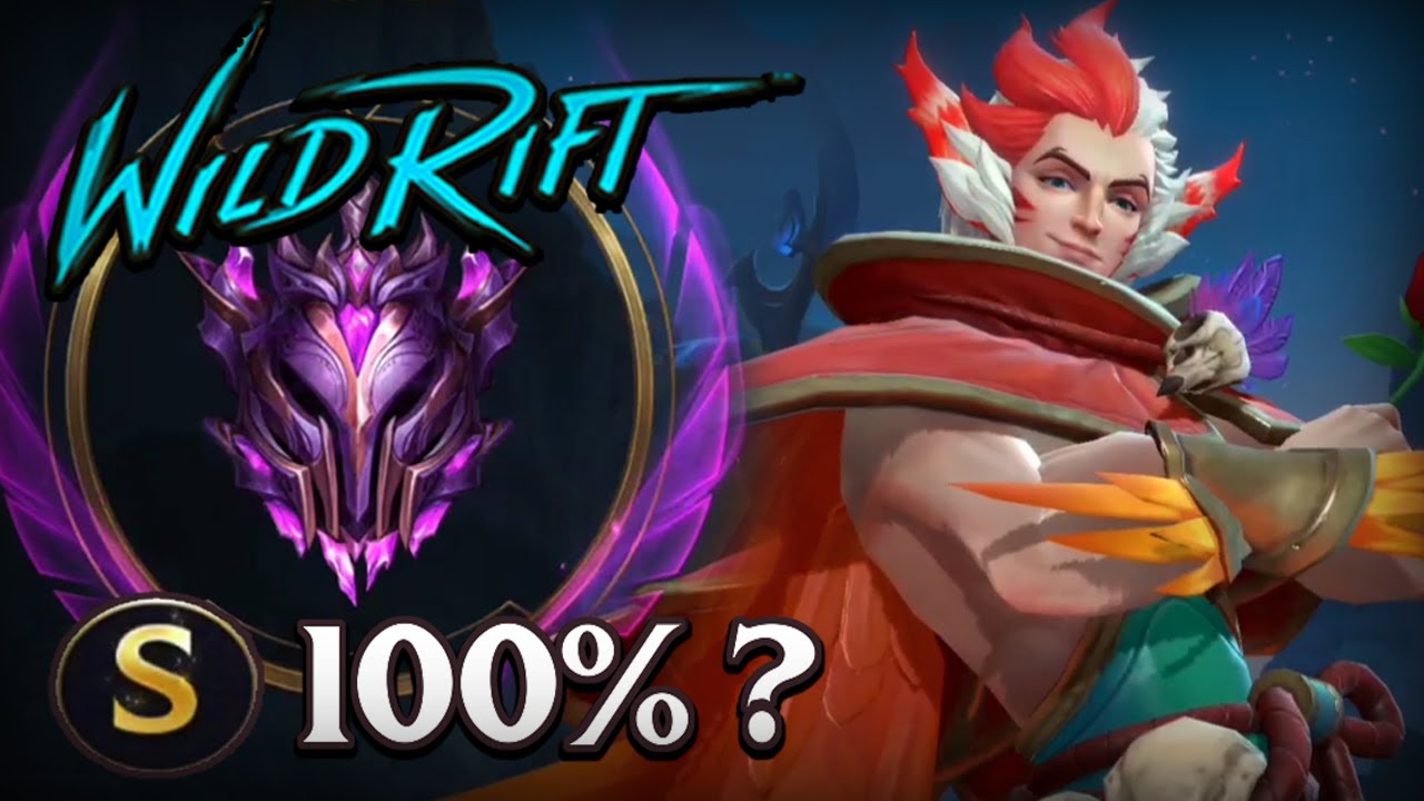 100% BETTER ? MASTER RAKAN GAMEPLAY - BUILD AND RUNES - WILD RIFT