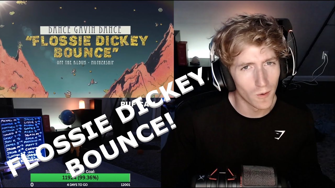 Chris REACTS to Dance Gavin Dance - Flossie Dickey Bounce