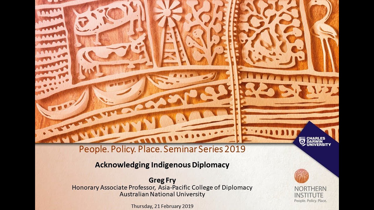 Acknowledging Indigenous Diplomacy