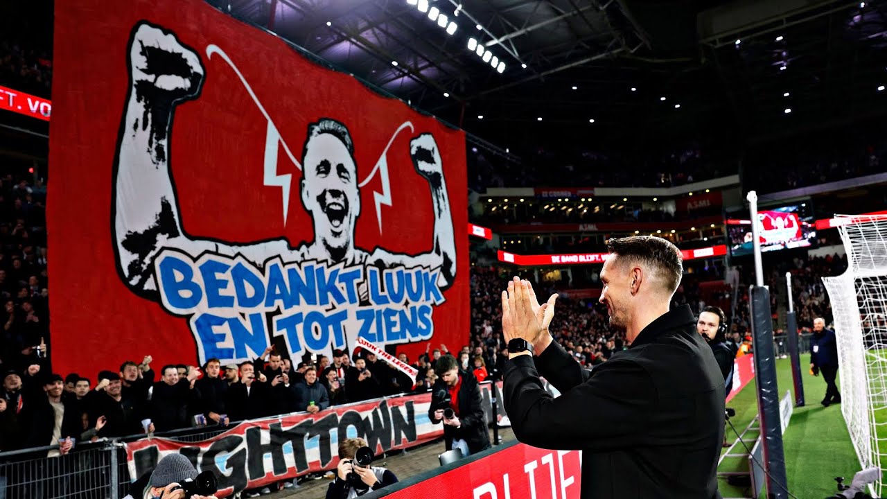 Wij springen allemaal voor Luuk Luuk Luuk… : Afscheid Luuk de Jong : PSV-Go Ahead Eagles 18/10/2025