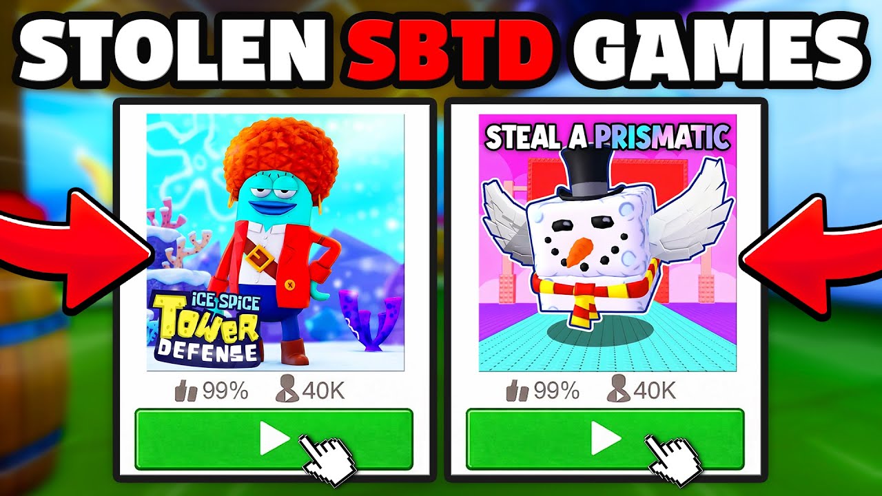 DO NOT PLAY Stolen SpongeBob Tower Defense RIP OFFS..