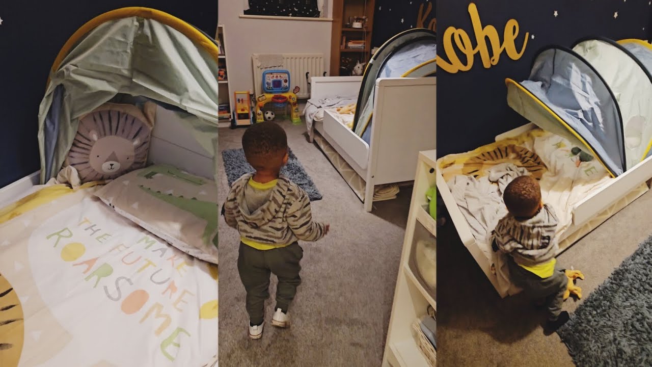 Surprising Son With a New Bed 🛌