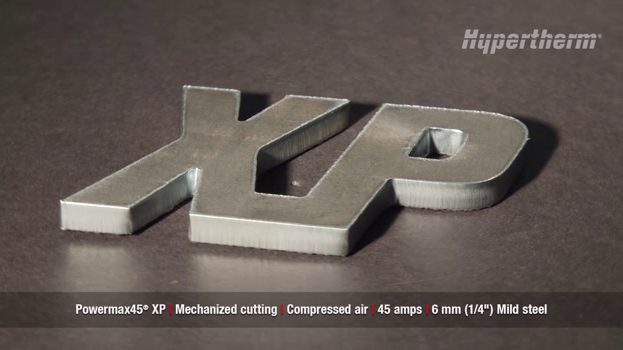 Powermax45 XP mechanized cutting - 6mm mild steel