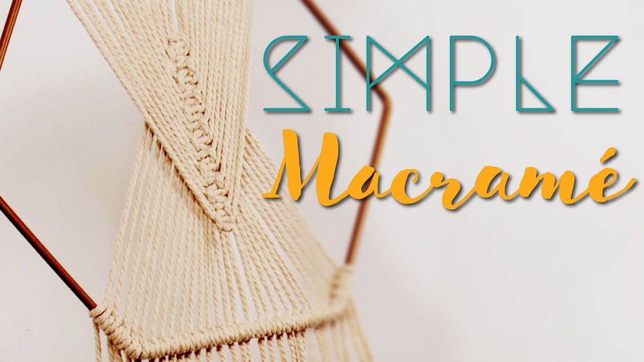 Making Your First Macramé Wall Hanging