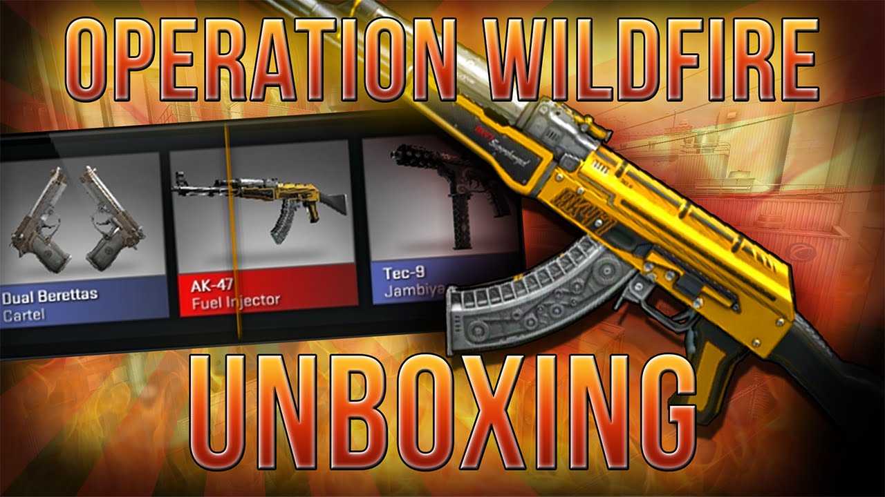 OPERATION WILDFIRE UNBOXING + NEW OPERATION