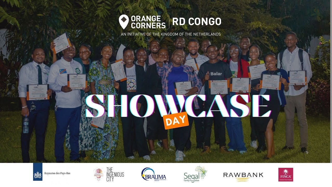 Exécuté par Ingenious CIty, Orange Corners RDC célèbre sa 7ᵉ cohorte de jeunes entrepreneurs