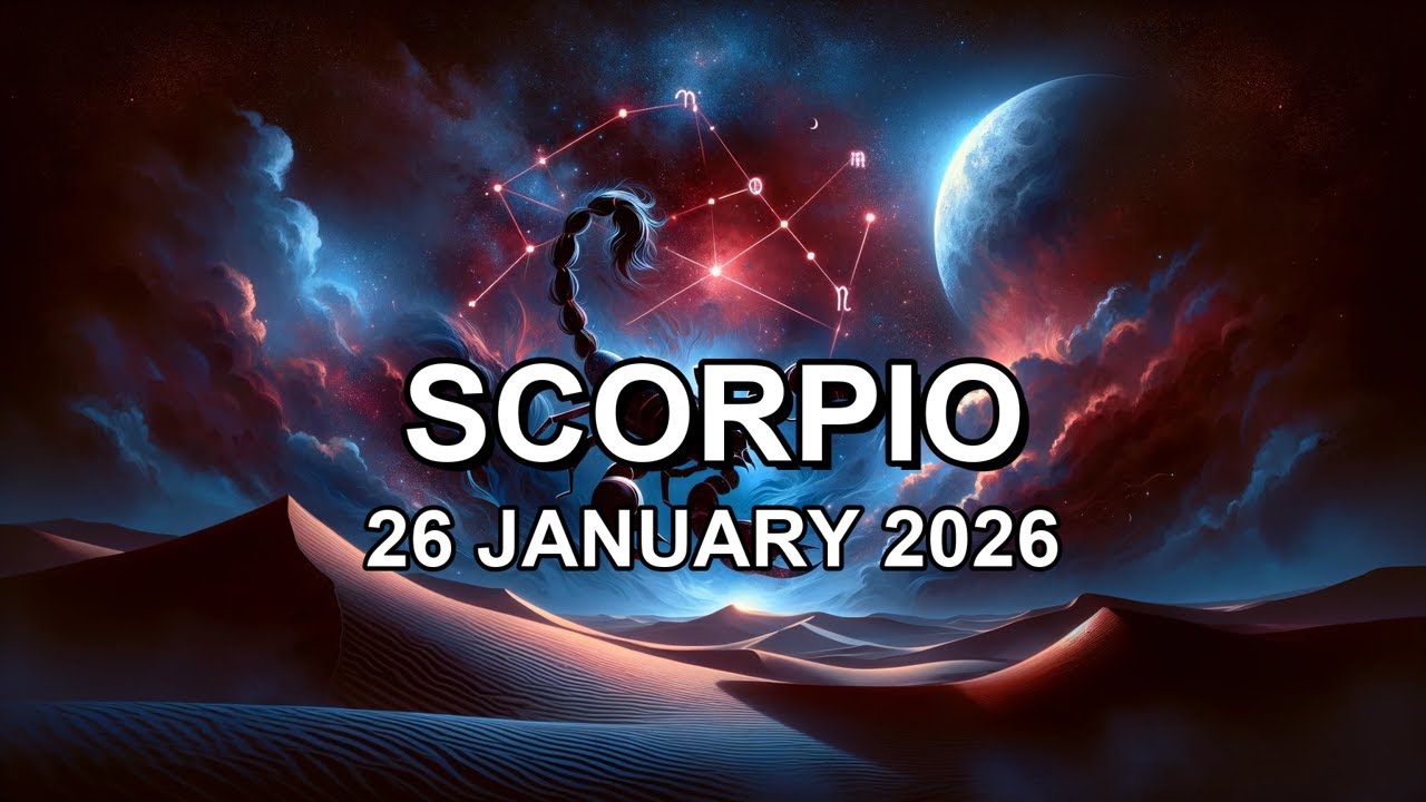 2026/01/26 ♏︎ SCORPIO Horoscope Today (Daily Astrology Podcast) 