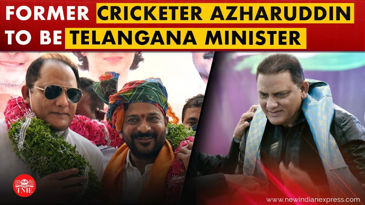 Former Indian cricket captain Azharuddin to enter Telangana cabinet