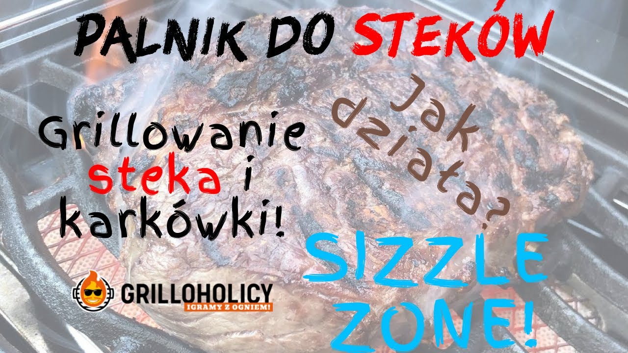 Jak działa 𝐠𝐫𝐢𝐥𝐥 𝐠𝐚𝐳𝐨𝐰𝐲 Napoleon Freestyle z palnikiem do stek&oacute;w? Grillowanie steka i kark&oacute;wki!