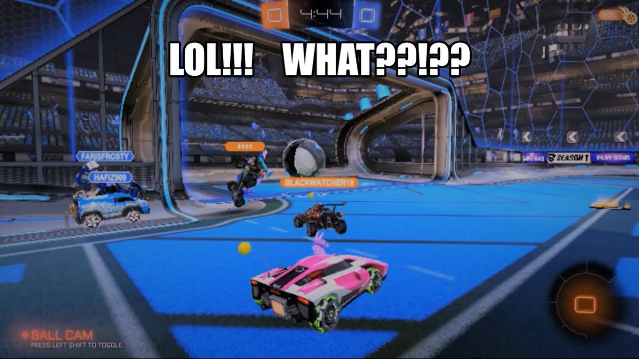 Easiest Rocket League Win ever!!