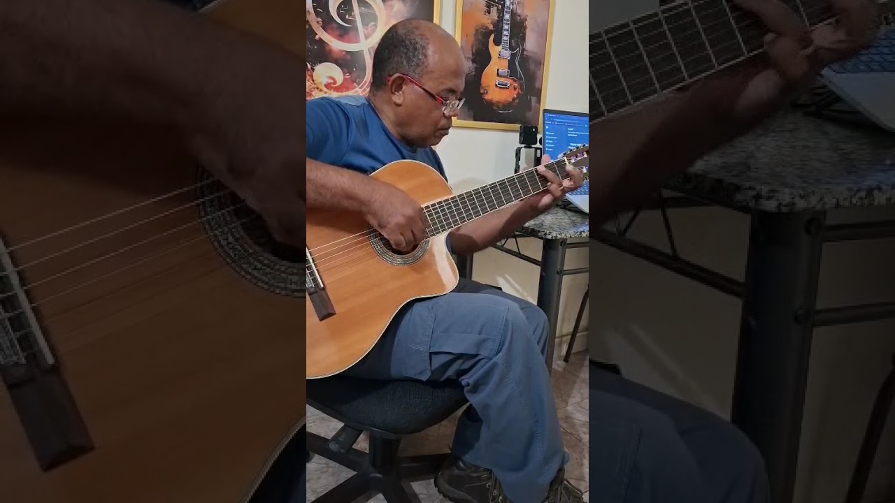 🎶 Hino 163 – Quando Jesus Estendeu a Sua Mão | Harpa Cristã | Violão