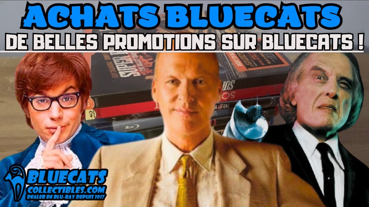 ACHATS BLUECATS 🐱 12 BLU-RAY EN PROMOTION POUR LA COLLECTION !!!