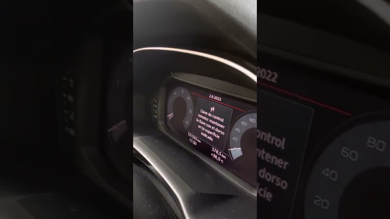 Arranque de emergencia AUDI , VOLKSWAGEN , SEAT con llave rota