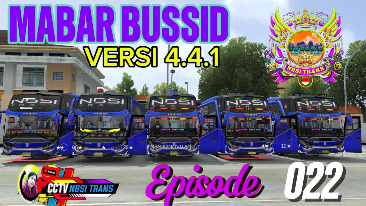 MABAR RUTINAN GRUP NBSI TRANS EDISI KE 022 ‼️MAP BALI-BANYUWANGI#bussid #cctv #automobile 