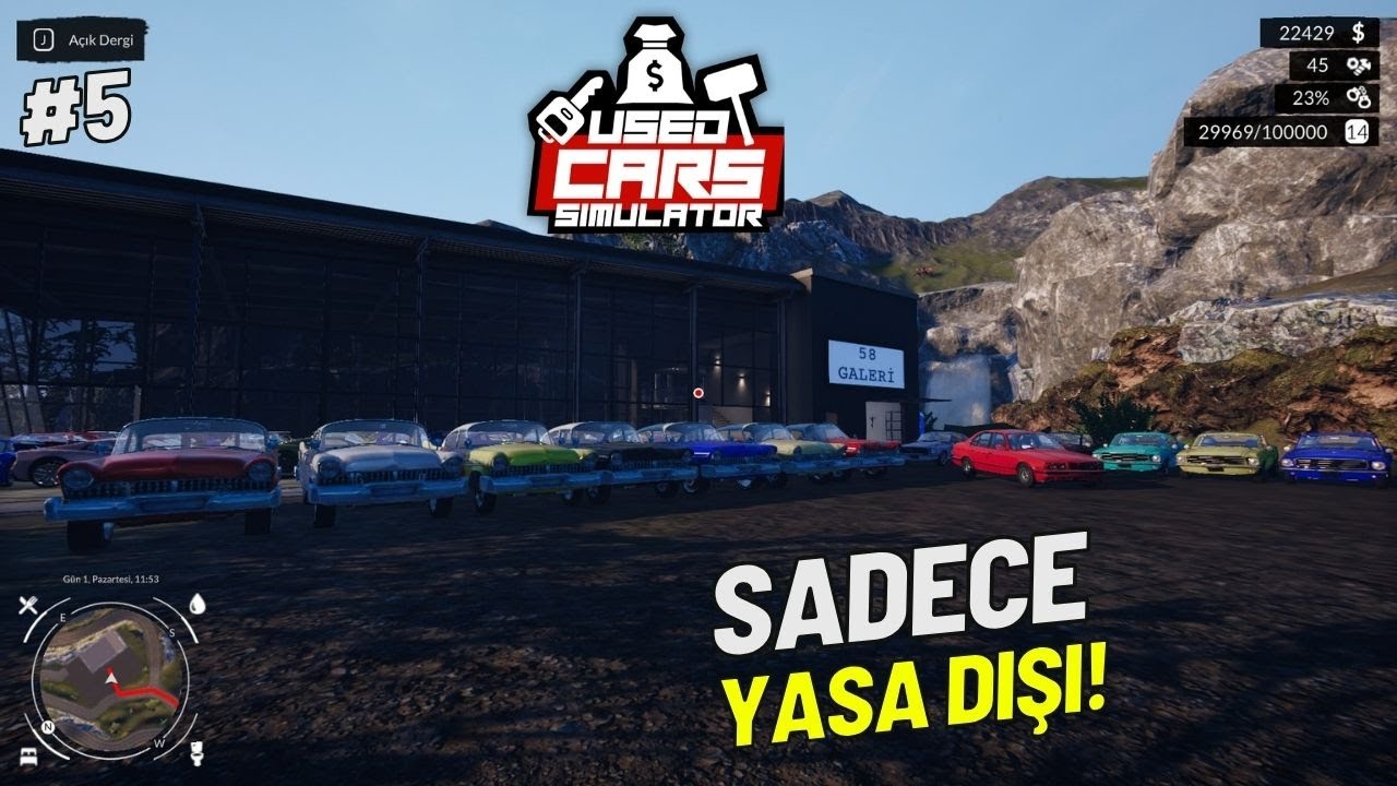 ARTIK YASAL İŞ YOK! USED CARS SIMULATOR BÖLÜM 5