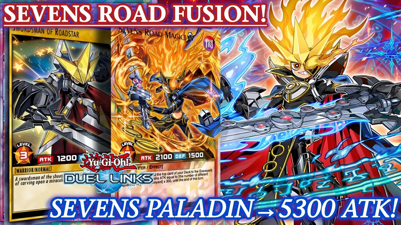 SEVENS PALADIN | SEVENS ROAD FUSION Deck | NEW FUSION Type: Magical Knight [DUEL LINKS]