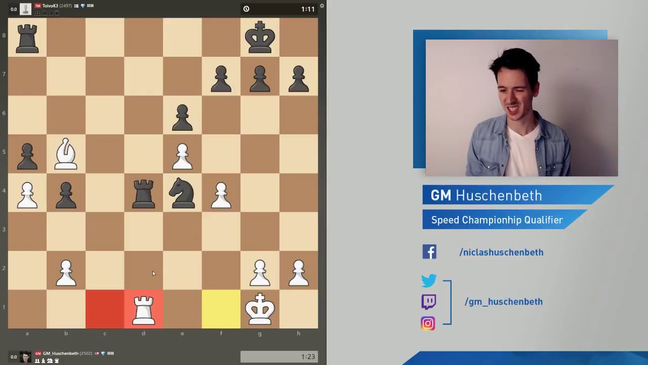 Speed Chess Championship Qualifier 2018