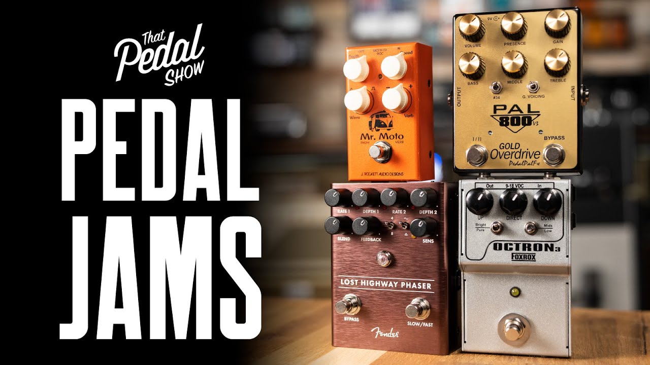 Pedal Pal 800 V3, Foxrox Octron 3, J Rockett Mr Moto, Fender Lost Highway [TPS Pedal Jams]