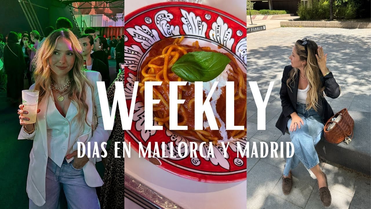 WEEKLY - Nos vamos a Madrid a 2 eventazos y RUTINA en casa!