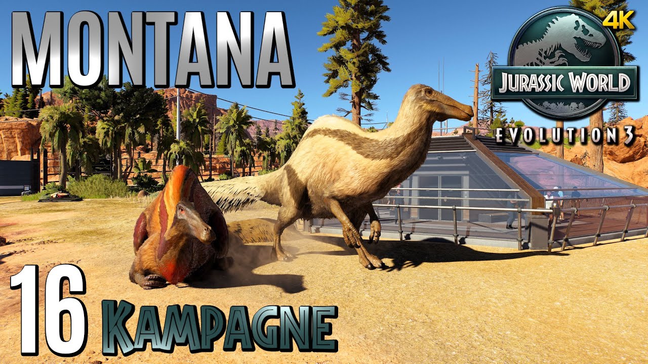 Jurassic World Evolution 3: Kampagne [16] • Ödland, Montana • 4 Sterne erreicht