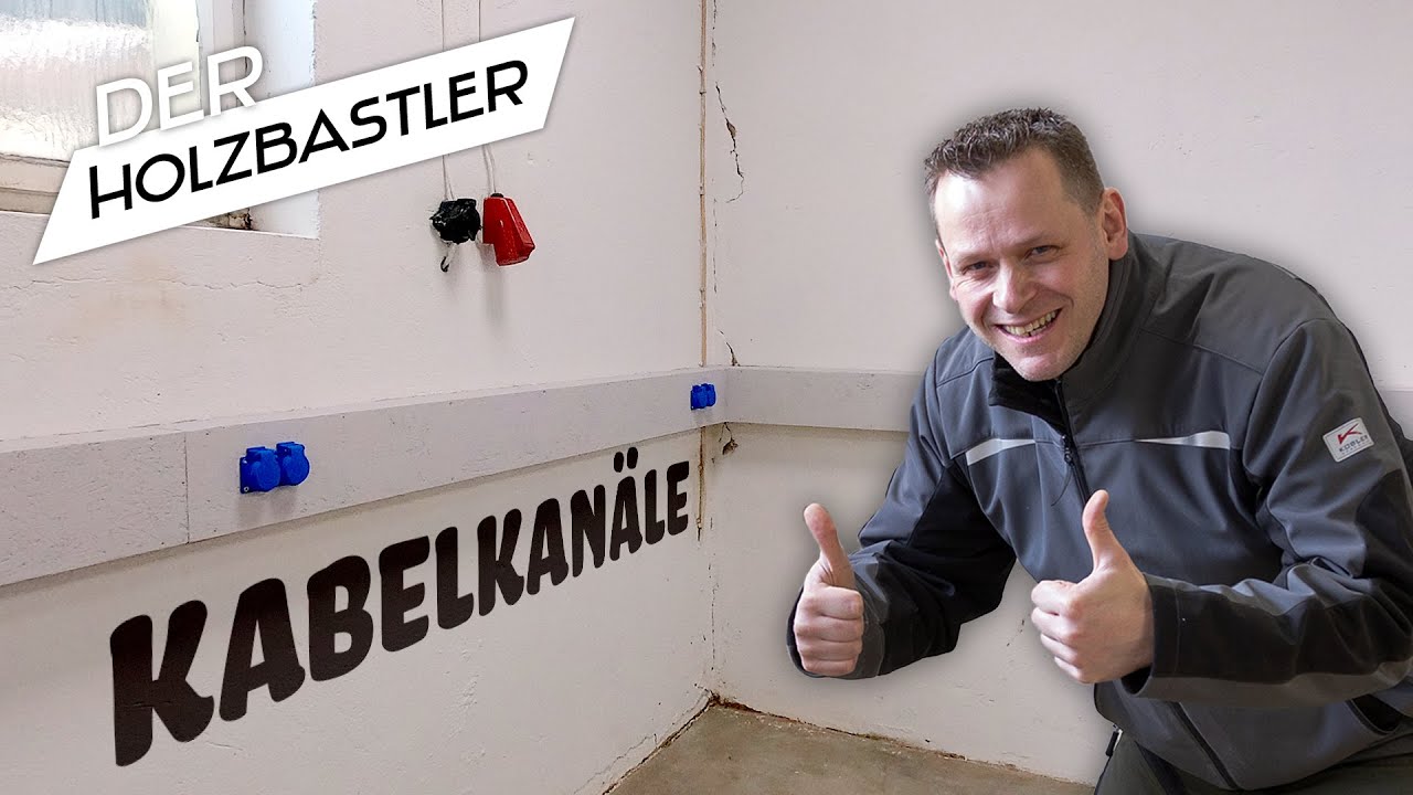 Kabelkan&auml;le selber bauen - Endlich werden Strippen gezogen