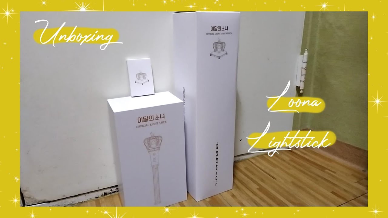 Kpop Haul - Unboxing Loona Lightstick