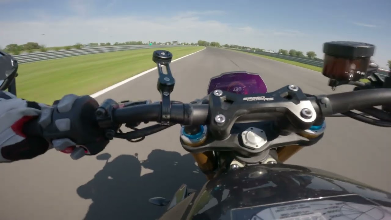 Triumph Speed Triple 1200 RS 2025 on Track - Slovakiaring Onboard POV