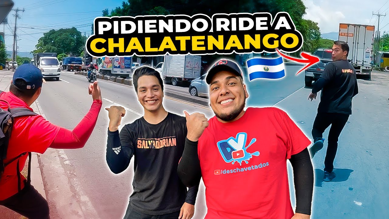 PIDIENDO RIDE de SAN SALVADOR HASTA CHALATENANGO (1 Parte) Ft. @Tío Frank