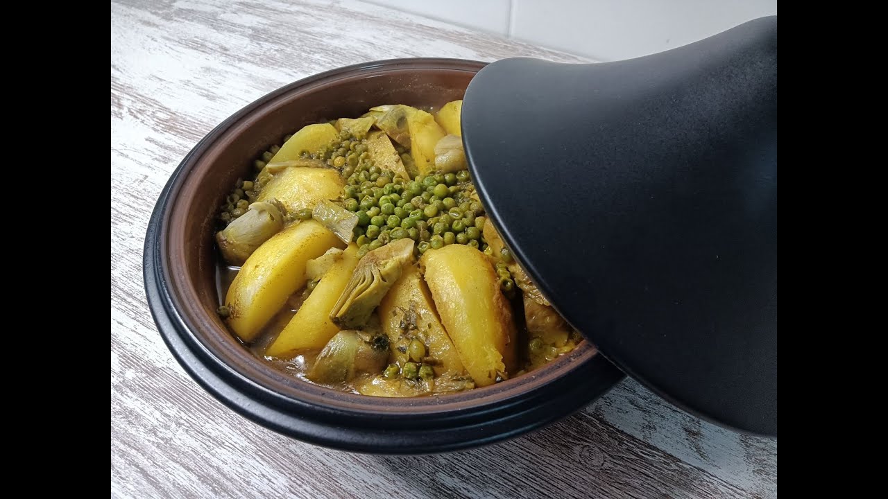 Tajine de ternera con verduras