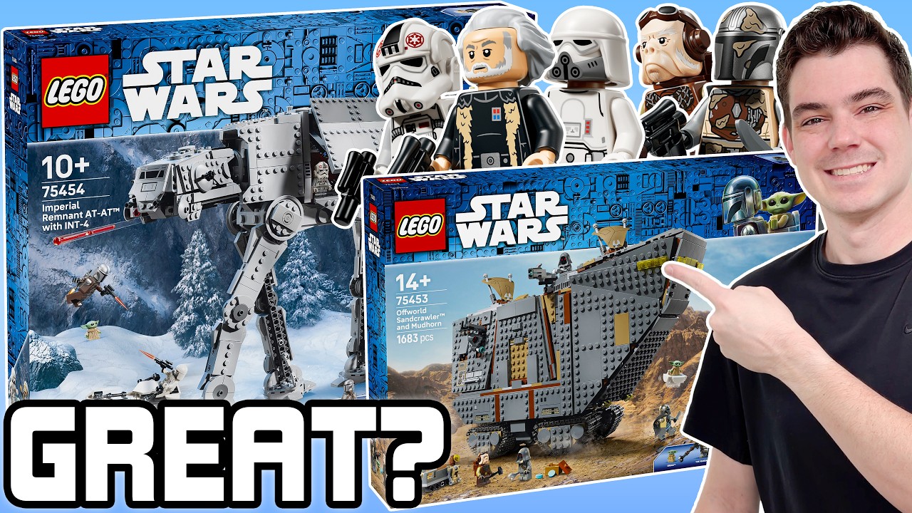 LEGO Star Wars Лето 2026: шагоход AT-AT и песчаный вездеход! (Лучше, чем ожидалось?)