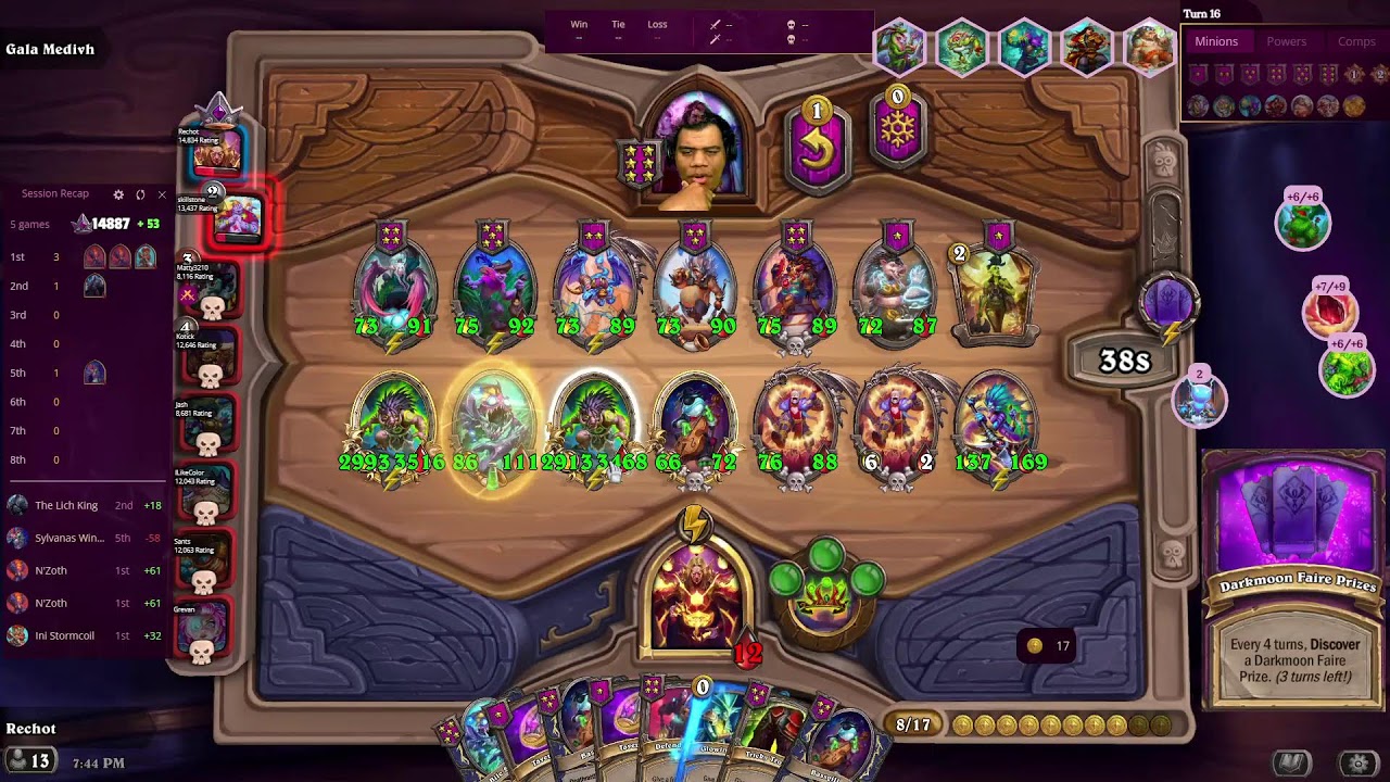 Now playing: Coin Flipping Simulator | Hearthstone Battlegrounds Livestream!!!