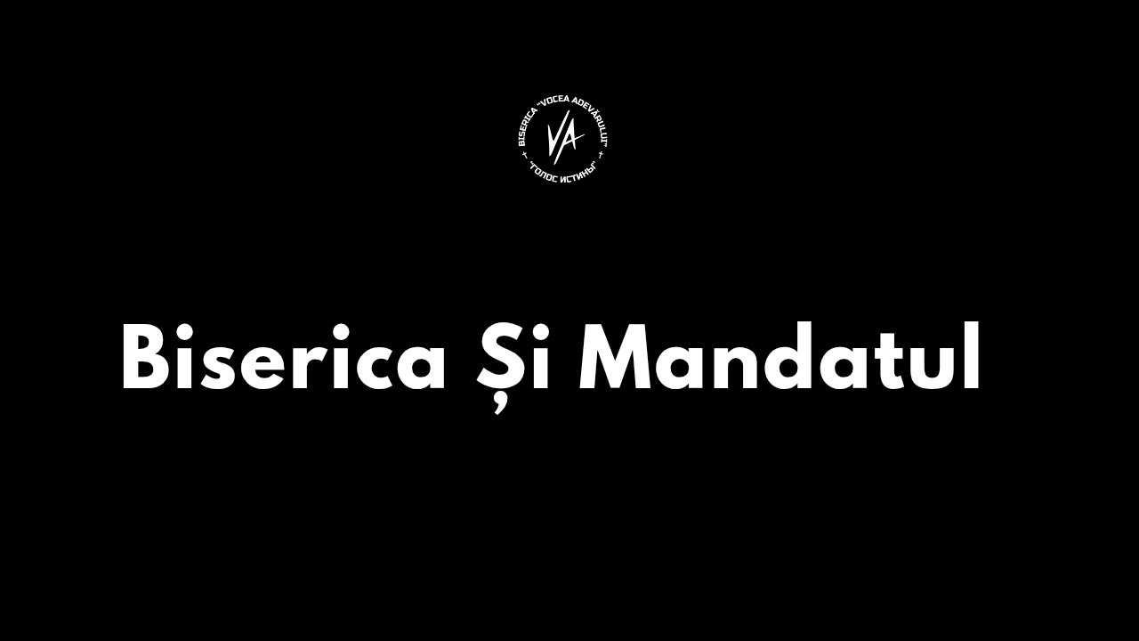 Fapte 1 - Biserica și Mandatul | Ilie Soloduh