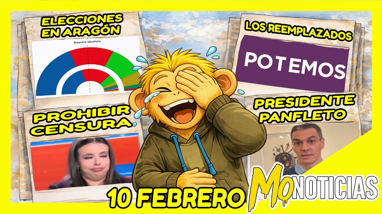 LAS MONOTICIAS 10 FEBRERO #arag&oacute;n #reemplazo #santaolalla