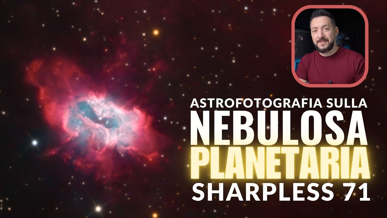 Ho Fotografato la Nebulosa Planetaria Sh2-71: il Cuore Misterioso dell&rsquo;Aquila