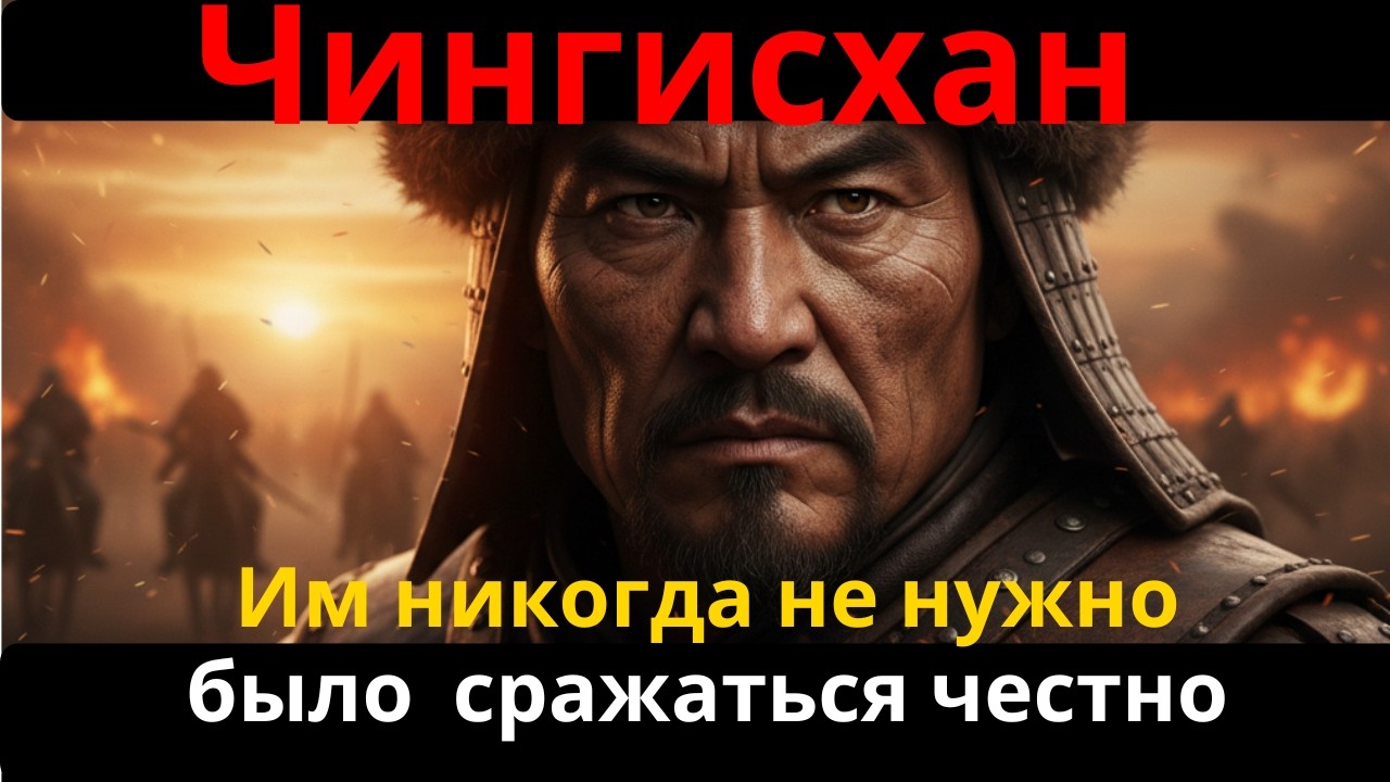 Почему Чингисхану никогда не нужно было сражаться честно