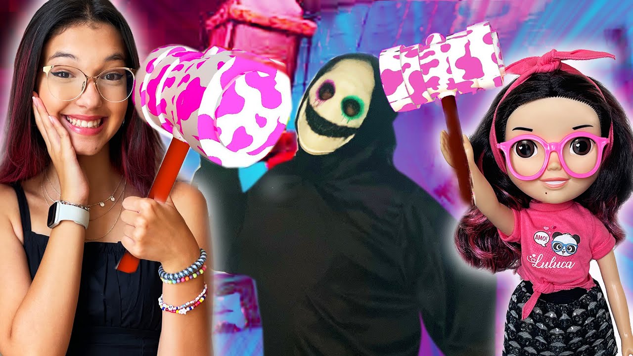Roblox - A LULUCA ASSUSTOU O BUG NA FERA DA MARRETA (Flee the Facility) | Luluca Games